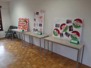 I lavori esposti-Razstavljena dela